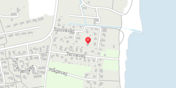 Trafikstøjkort på Spovevej 28, 8300 Odder