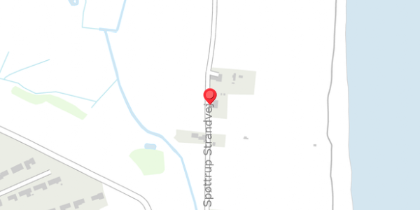 Trafikstøjkort på Spøttrup Strandvej 29, . , 8300 Odder