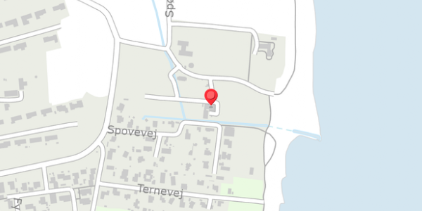 Trafikstøjkort på Spøttrup Strandvej 35, . , 8300 Odder