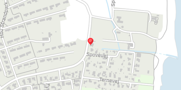 Trafikstøjkort på Spøttrup Strandvej 41, . , 8300 Odder