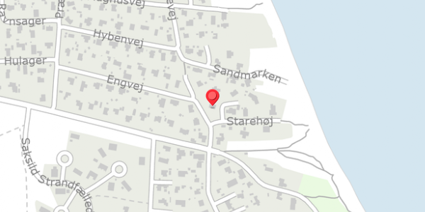 Trafikstøjkort på Starehøj 1, 8300 Odder