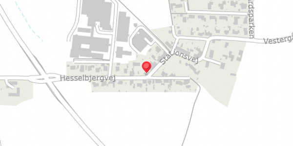 Trafikstøjkort på Stationsvej 1, 8300 Odder