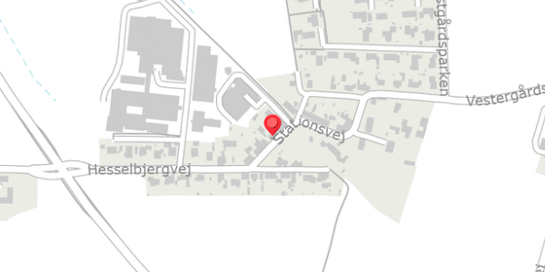 Trafikstøjkort på Stationsvej 7, 8300 Odder