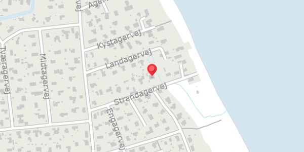 Trafikstøjkort på Strandagervej 15, 8300 Odder