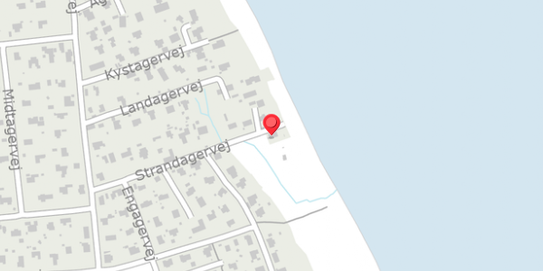Trafikstøjkort på Strandagervej 18, 8300 Odder