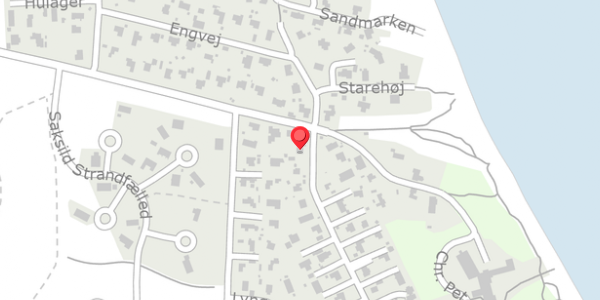 Trafikstøjkort på Strandparksvej 4, . , 8300 Odder