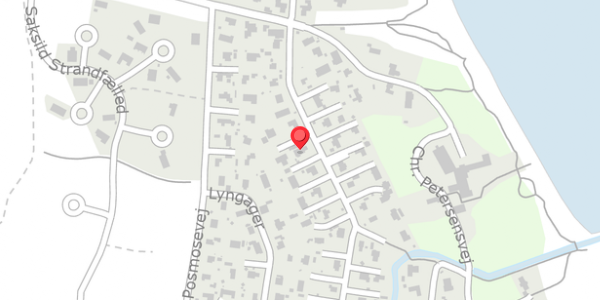 Trafikstøjkort på Strandparksvej 18, . , 8300 Odder
