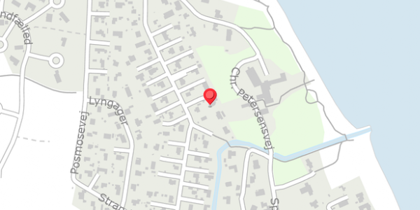 Trafikstøjkort på Strandparksvej 29, . , 8300 Odder