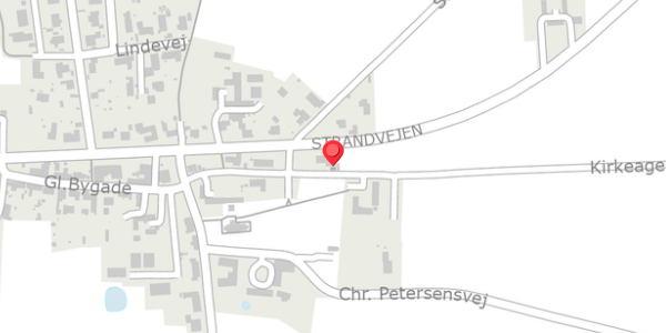 Trafikstøjkort på Strandvejen 1, 8300 Odder