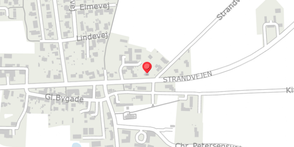 Trafikstøjkort på Strandvejen 6, 8300 Odder