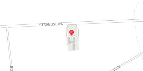 Trafikstøjkort på Strandvejen 75, 8300 Odder