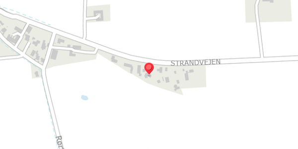 Trafikstøjkort på Strandvejen 111, 8300 Odder