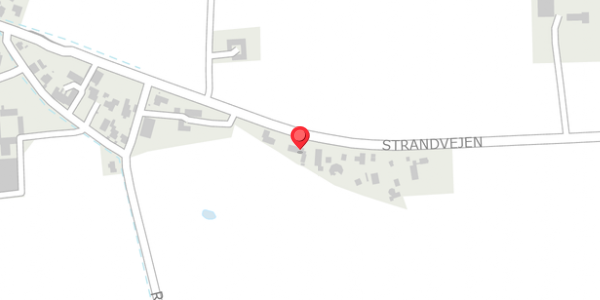 Trafikstøjkort på Strandvejen 115, 8300 Odder
