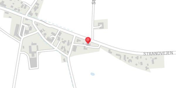 Trafikstøjkort på Strandvejen 119, 8300 Odder