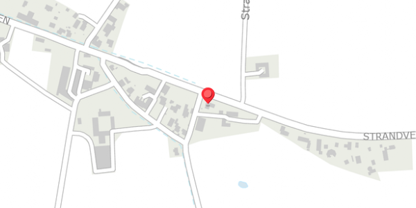 Trafikstøjkort på Strandvejen 121, 8300 Odder