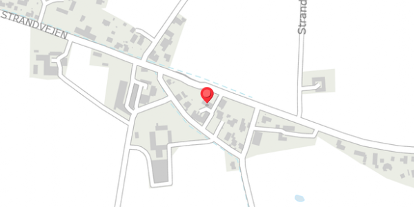 Trafikstøjkort på Strandvejen 125, 8300 Odder