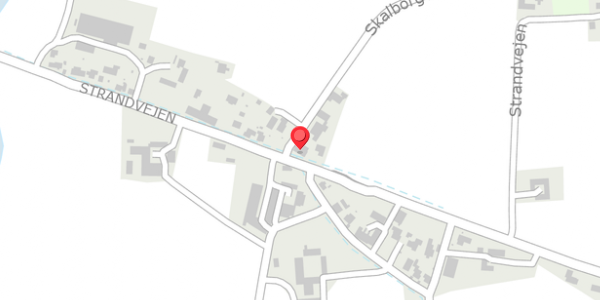 Trafikstøjkort på Strandvejen 130, 8300 Odder