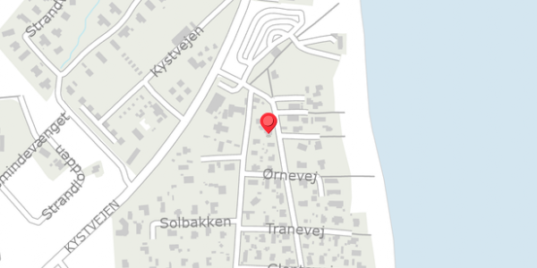 Trafikstøjkort på Svalevej 9, 8300 Odder