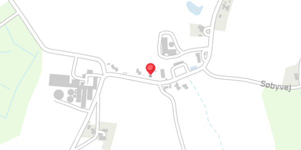 Trafikstøjkort på Søbyvej 51, 8300 Odder