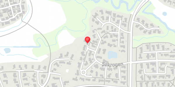 Trafikstøjkort på Søkrogen 57, 8300 Odder