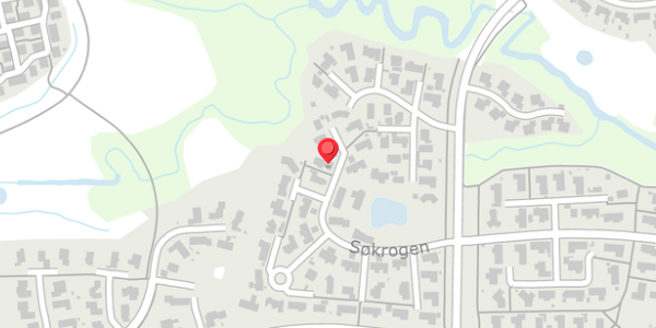 Trafikstøjkort på Søkrogen 61A, 8300 Odder
