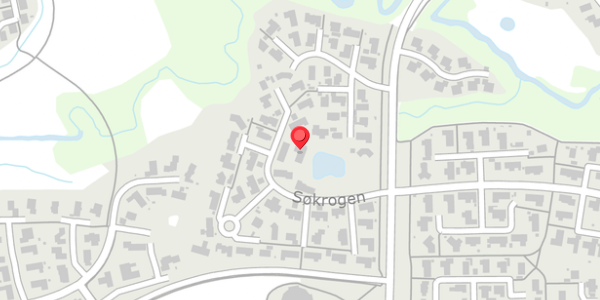 Trafikstøjkort på Søkrogen 66, 8300 Odder
