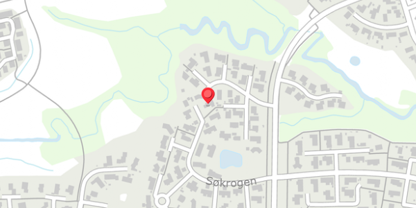 Trafikstøjkort på Søkrogen 69, 8300 Odder