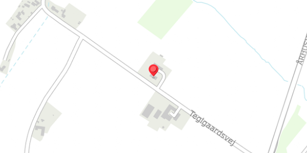 Trafikstøjkort på Teglgaardsvej 34, 8300 Odder