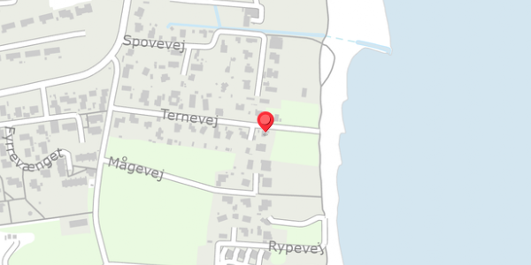 Trafikstøjkort på Ternevej 24, 8300 Odder