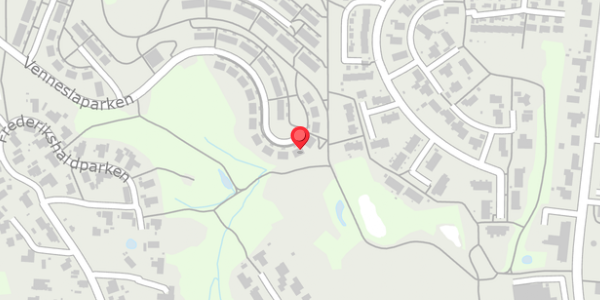 Trafikstøjkort på Venneslaparken 188, 8300 Odder
