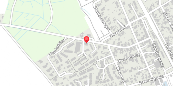 Trafikstøjkort på Vestergade 41, 8300 Odder