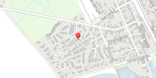 Trafikstøjkort på Vestergade 49, 8300 Odder