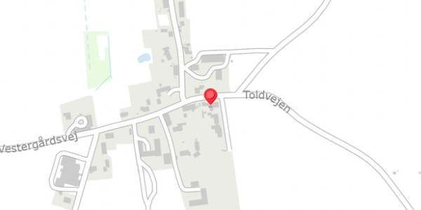 Trafikstøjkort på Vestergårdsvej 54, 8300 Odder
