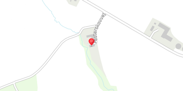 Trafikstøjkort på Vesterskovvej 87, 8300 Odder