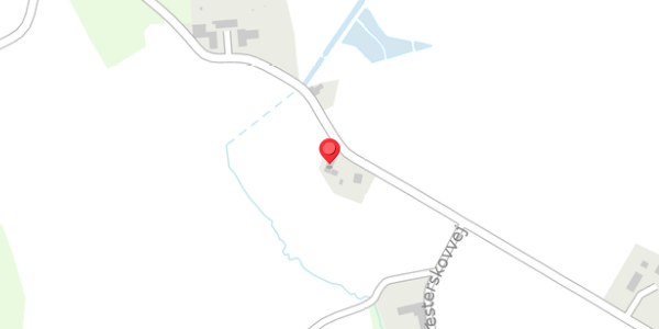 Trafikstøjkort på Vesterskovvej 103, 8300 Odder