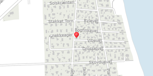 Trafikstøjkort på Vibevej 127, 8300 Odder
