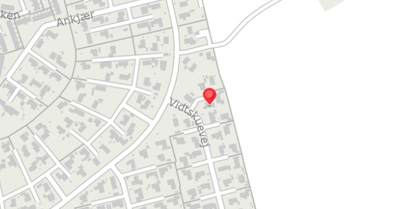 Trafikstøjkort på Vidtskuevej 9, 8300 Odder