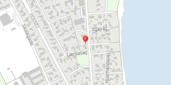 Trafikstøjkort på Villavej 9, 8300 Odder