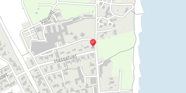 Trafikstøjkort på Villavej 23, 8300 Odder