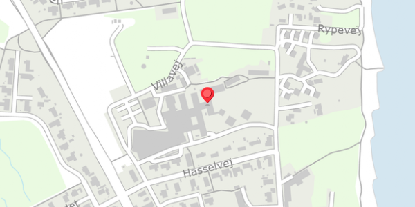 Trafikstøjkort på Villavej 25, . , 8300 Odder