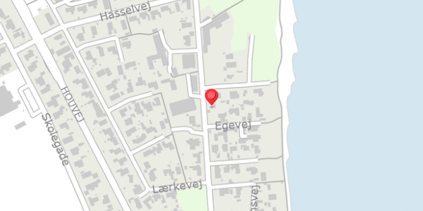 Trafikstøjkort på Villavej 26A, 8300 Odder