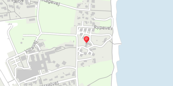 Trafikstøjkort på Villavej 46, 8300 Odder