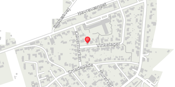 Trafikstøjkort på Vinkelager 1, 8300 Odder