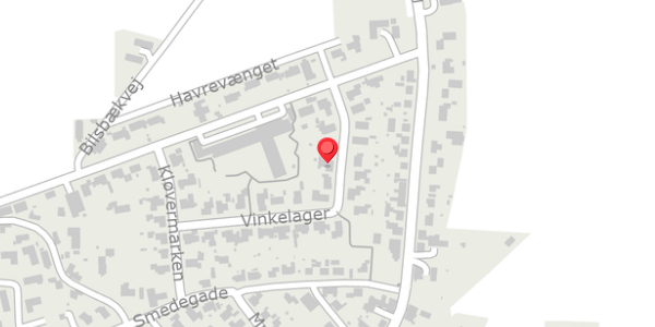 Trafikstøjkort på Vinkelager 17, 8300 Odder