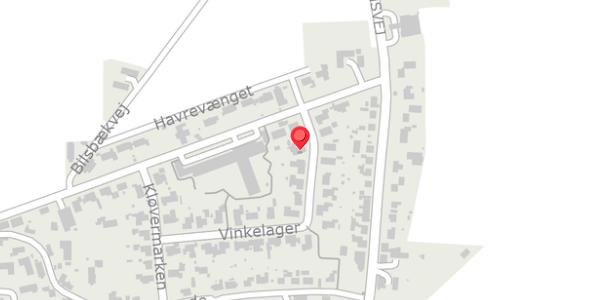 Trafikstøjkort på Vinkelager 21, 8300 Odder
