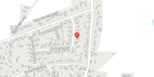 Trafikstøjkort på Vinkelager 24, 8300 Odder