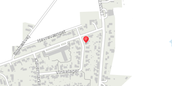 Trafikstøjkort på Vinkelager 32, 8300 Odder