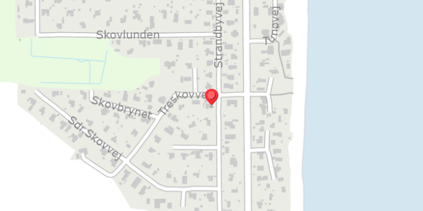 Trafikstøjkort på Vorbækvej 2, 8300 Odder