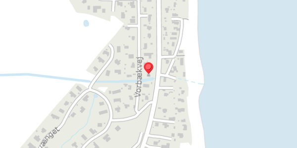 Trafikstøjkort på Vorbækvej 29, 8300 Odder