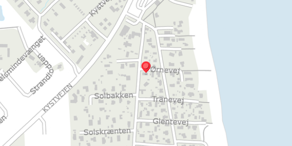 Trafikstøjkort på Ørnevej 19, . , 8300 Odder